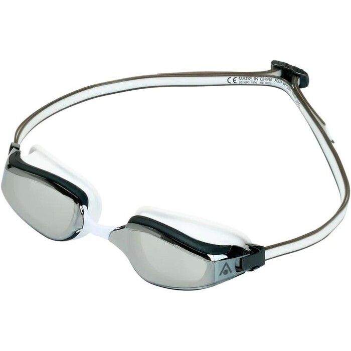 2024 Aquasphere Fastlane Swim Goggles EP3170910LMS - Silver Mirrored